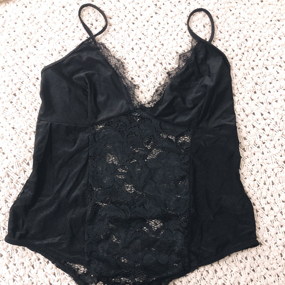 Black Lace Bodysuit